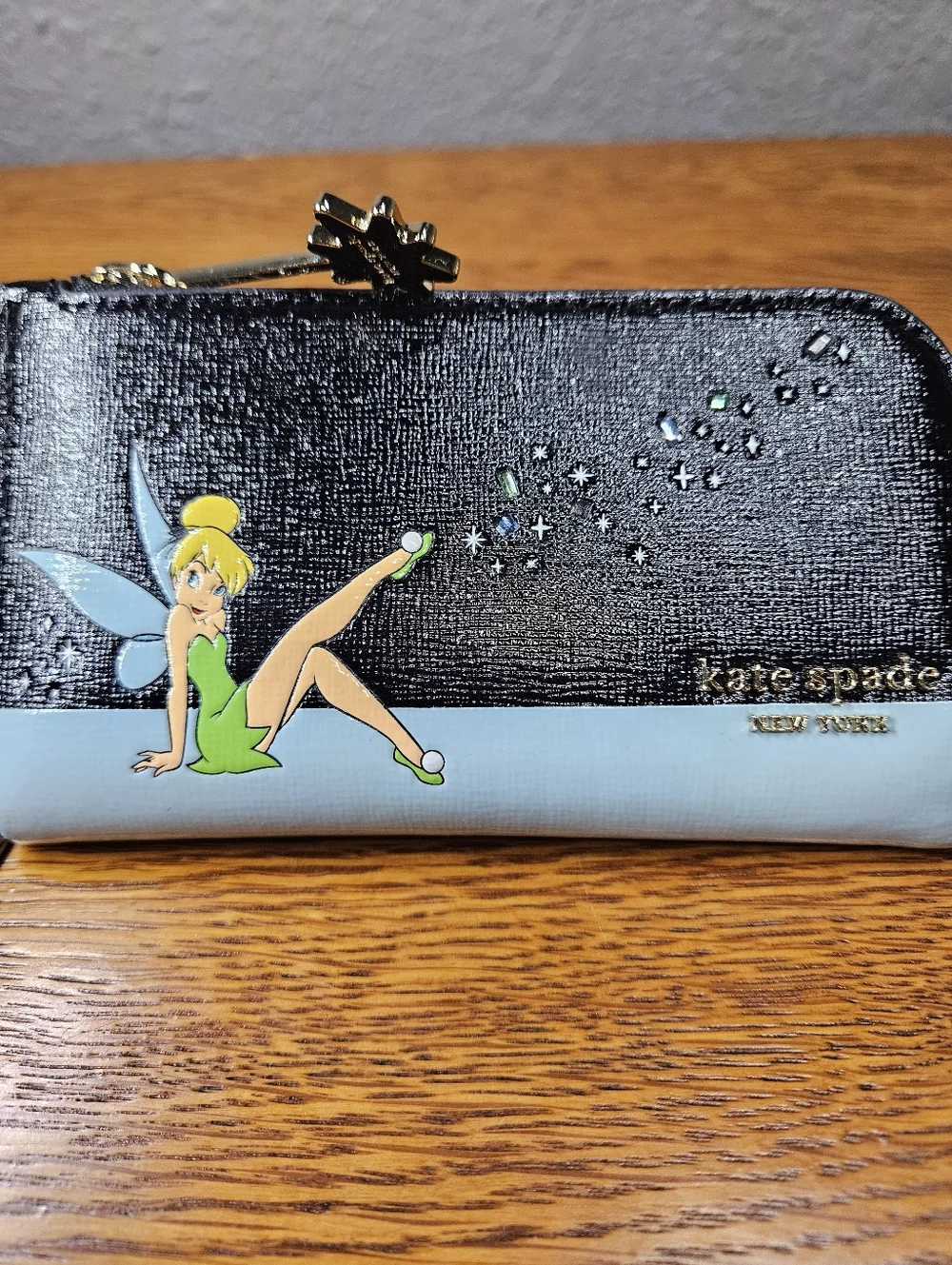 kate spade X Disney Tinker Bell Bi-Fold Wallet - Picture 3 of 7